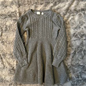 Gap kids grey sweater dress size 6/7